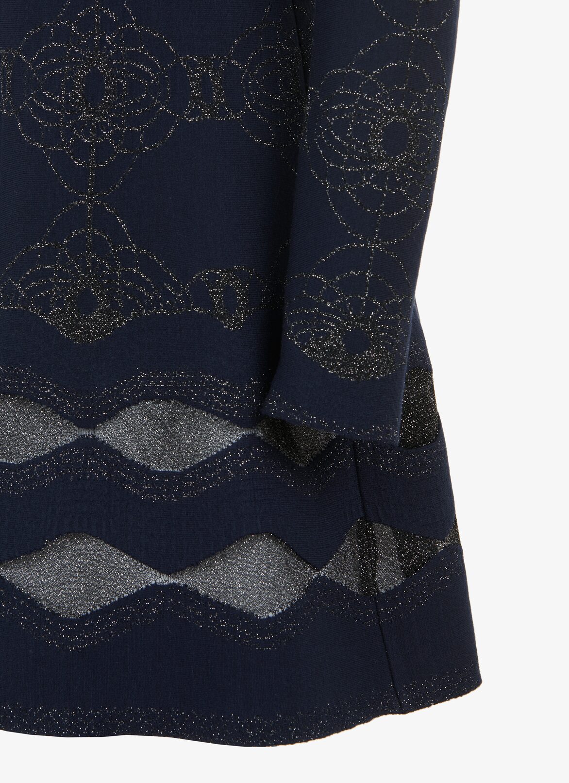 Knitted Tunic ALAÏA NIGHT BLUE KNITTED TUNIC